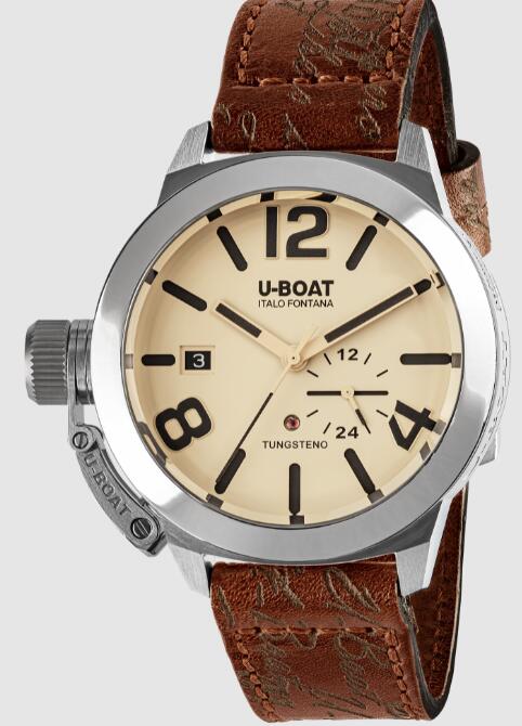 U-BOAT CLASSICO 42MM TUNGSTENO BEIGE 8892 Replica Watch